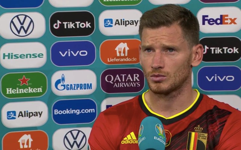 Jan Vertonghen reageert na dure fout: 