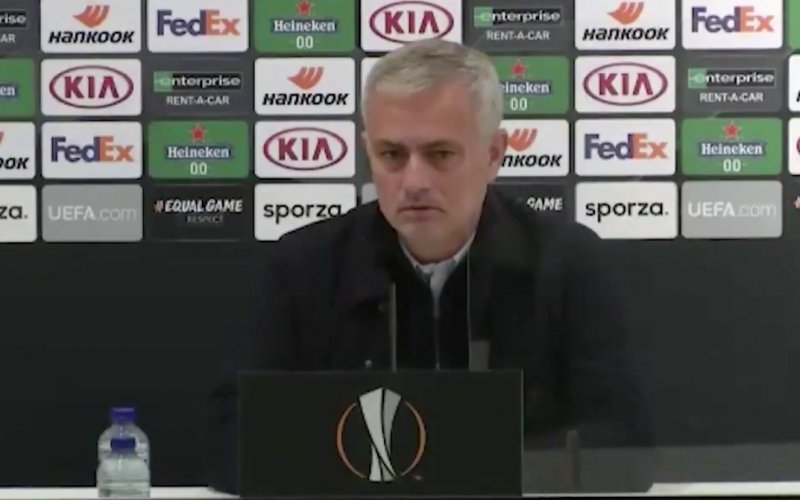 José Mourinho haalt vernietigend uit na zege van Antwerp