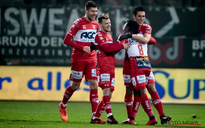 Kortrijk haalt zwaar uit tegen Waasland-Beveren, Moeskroen en STVV gelijk