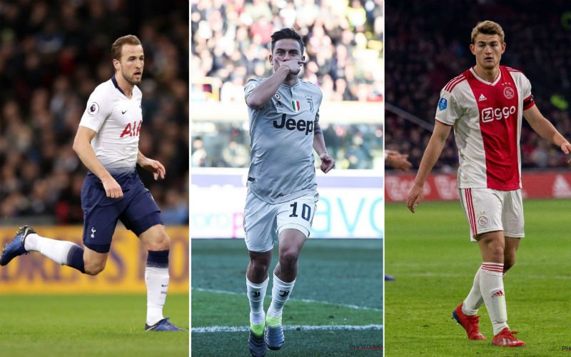 'Kane, Dybala en de Ligt verhuizen samen voor 450 miljoen naar deze club'