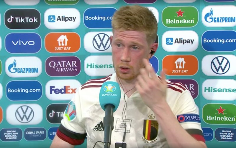 Kevin De Bruyne komt met opmerkelijke reactie na fantastische invalbeurt