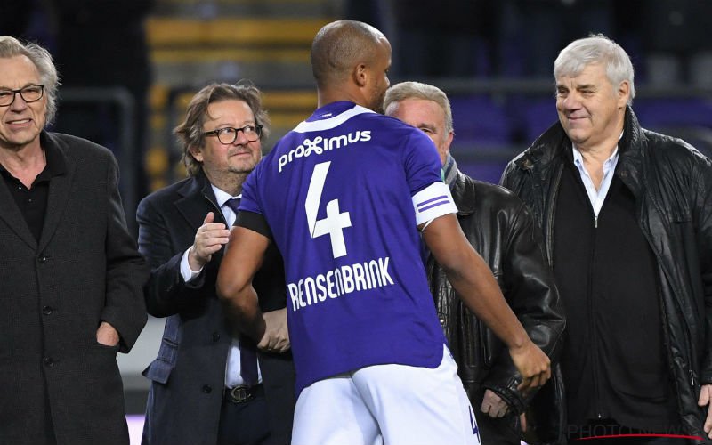 Eerbetoon aan Rensenbrink gesaboteerd tijdens Anderlecht-Moeskroen: 