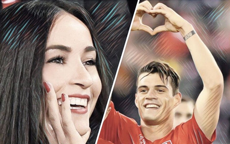 WAG van Granit Xhaka is écht een bommetje (Foto's)