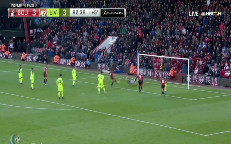 Vervanger van Mignolet blundert erop los en schenkt tegenstander de zege (Video)