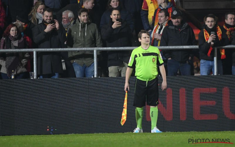 Fan die plots lijnrechter werd tijdens Mechelen-Genk reageert