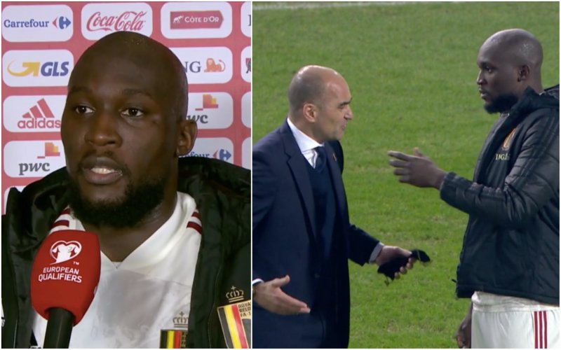 Romelu Lukaku absoluut niet te spreken na zege tegen Wales