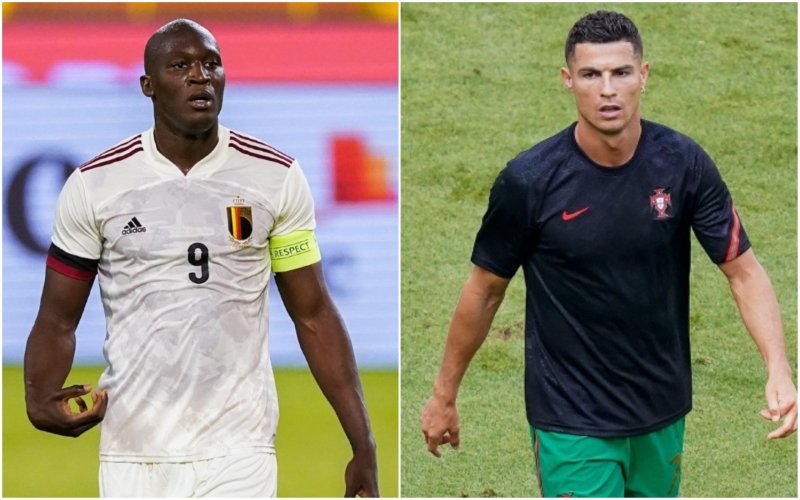 Romelu Lukaku is niet onder de indruk en zet Cristiano Ronaldo te kijk 