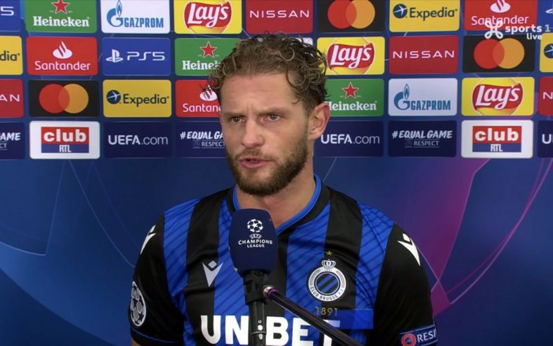 Mats Rits in TV-interview na Club Brugge-Dortmund: “Je moet gewoon zwijgen”