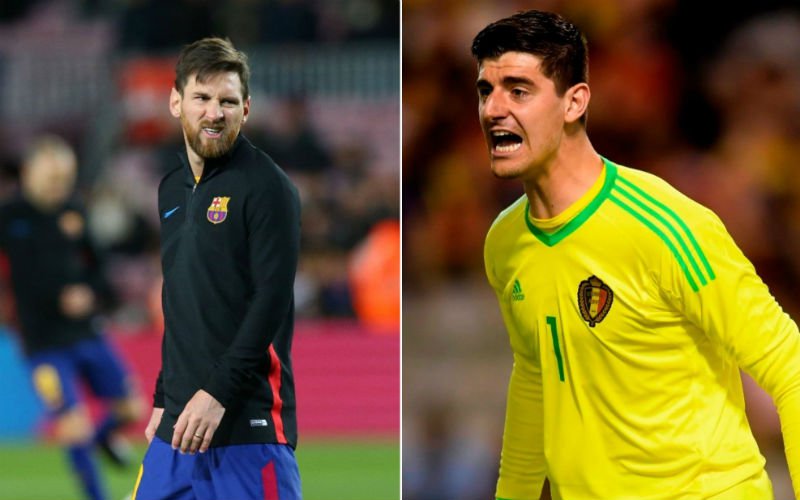 Messi huivert alleen al bij gedachte aan Courtois, dit is waarom