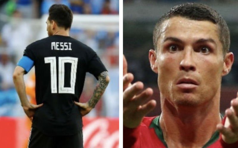 Messi genadeloos afgemaakt en dan is Cristiano Ronaldo nooit ver weg!