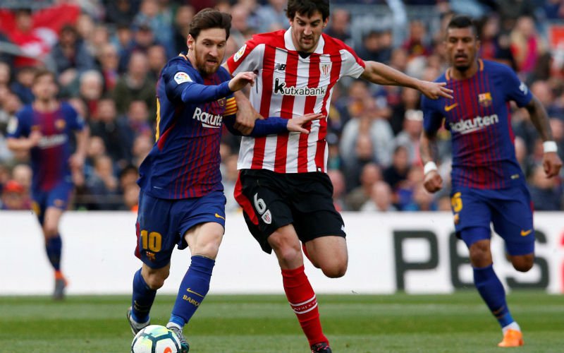 Barcelona laat zich niet verrassen door Athletic Bilbao