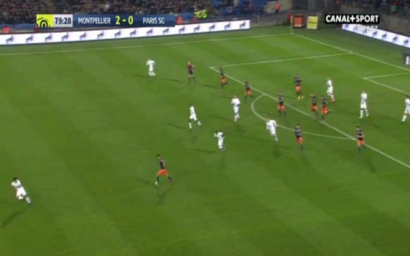 PSG wordt helemaal afgeslacht in Ligue 1: wat een heerlijke actie van deze speler! (Video)