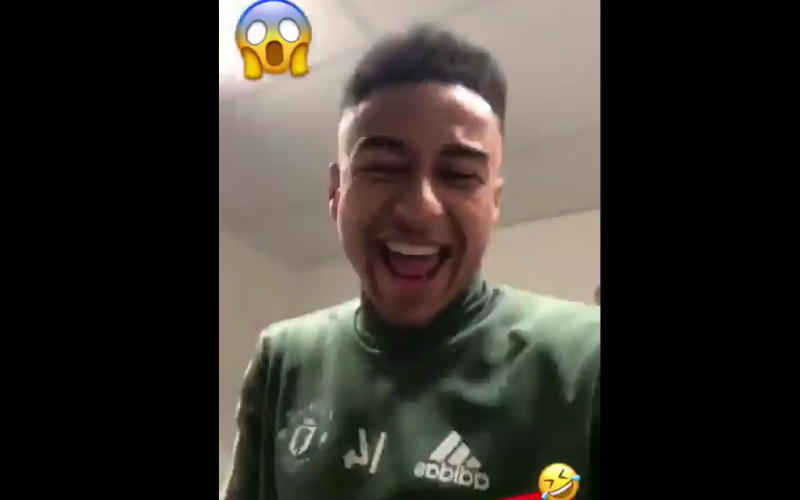 Lingard (Man Utd) 'verklapt' toptransfer op deze geniale manier (Video)