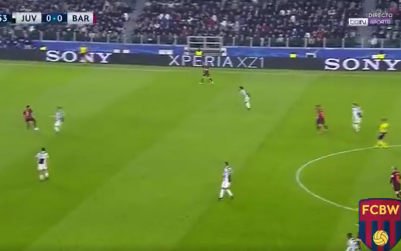 Busquets stuurt Dybala wandelen met deze héérlijke move (Video)