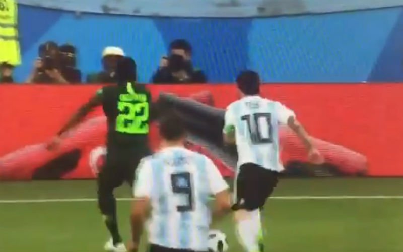 Doelpunt van Messi tegen Nigeria in slow motion gaat viraal