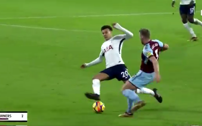 Dele Alli wéér onder vuur na deze belachelijke tackle (Video)