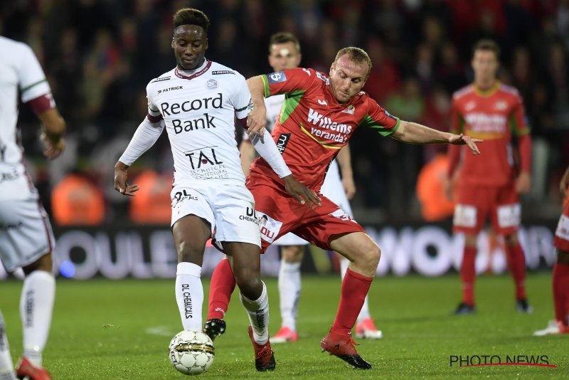 Oostende in extremis naast Zulte Waregem