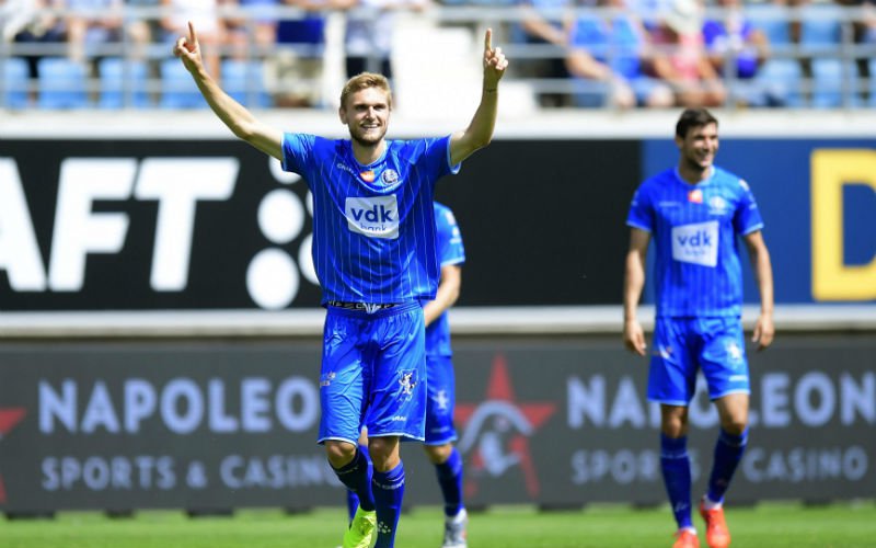 AA Gent haalt de sloophamer boven tegen Eupen en scoort zes keer