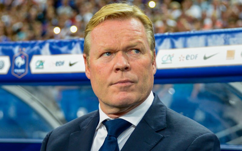 Nederlands bondscoach Ronald Koeman: 