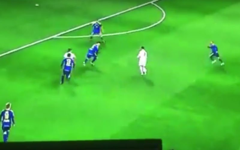 Cristiano Ronaldo pakt uit met een ongelofelijke pass... (Video)