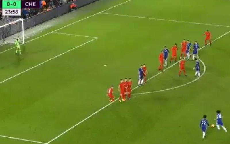 Geniaal wat Luiz hier doet, Mignolet belachelijk gemaakt (Video)