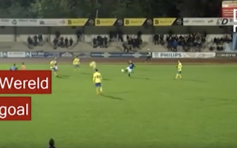 Speler van KFC Turnhout scoort deze absolute wereldgoal (Video)