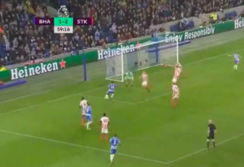 Izquierdo kan het nog steeds en scoort voor Brighton (Video)