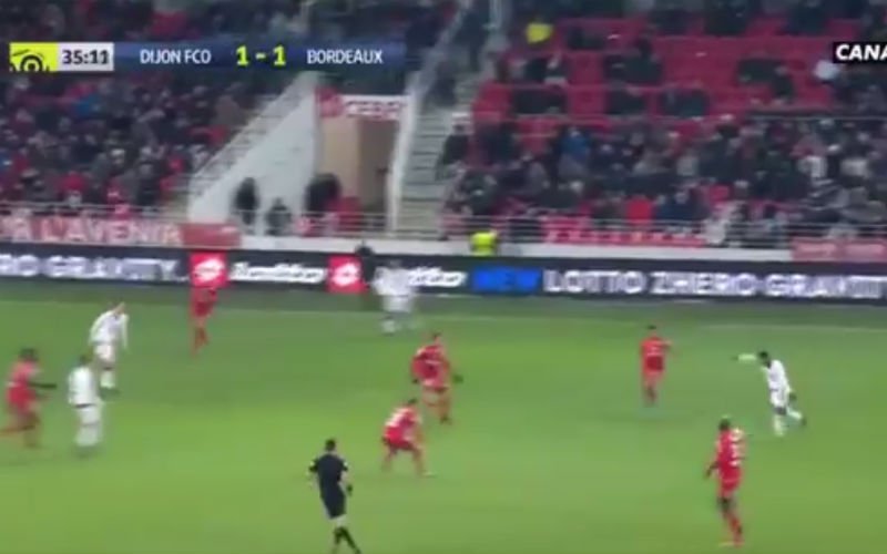 Bordeaux-speler scoort nu al dé goal van het weekend (Video)