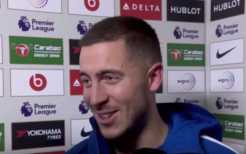 GENIAAL! Hazard maakt Engelsen belachelijk na loting (Video)