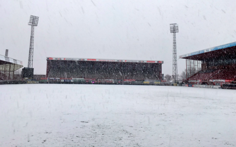 Heeft Kortrijk een (sneeuw)probleem voor bekerwedstrijd van vanavond?