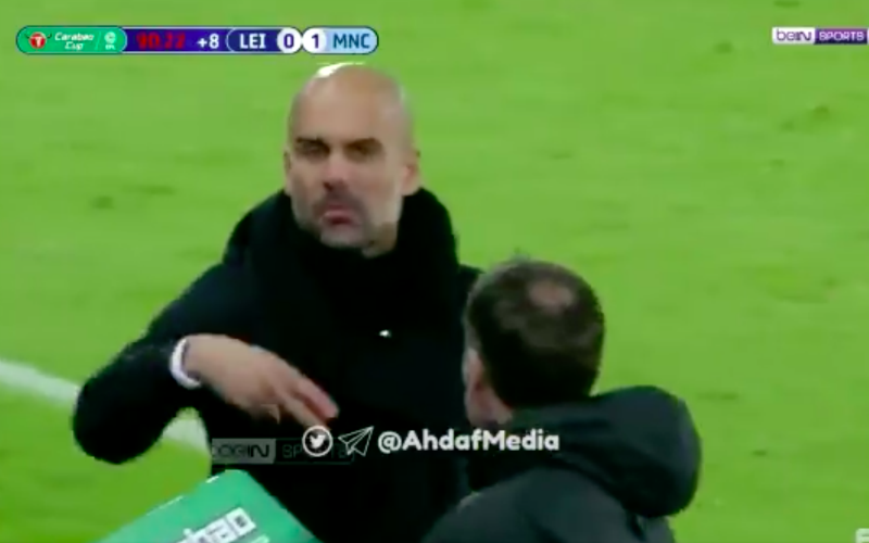 8 minuten extra? Kijk maar eens hoe Guardiola dan reageert (Video)