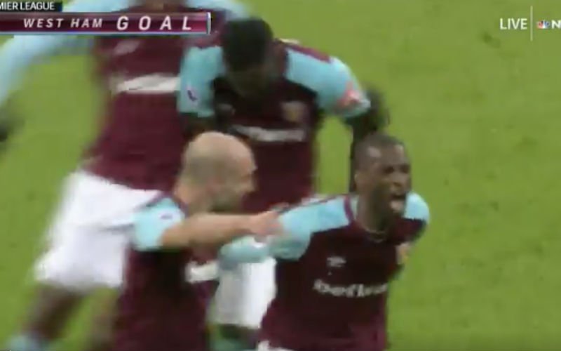 West Ham-speler scoort wereldgoal tegen Tottenham (Video)