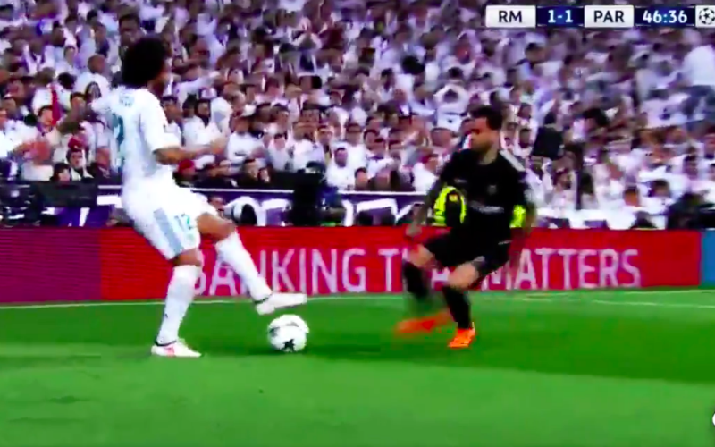 Marcelo maakt Dani Alves gewoon belachelijk (Video)