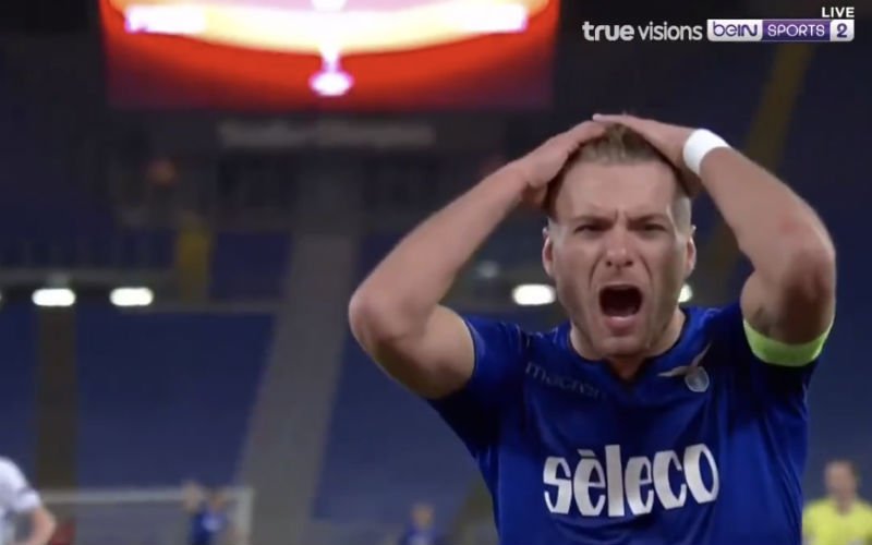 En de pechvogel van de avond is...Ciro Immobile (Video)