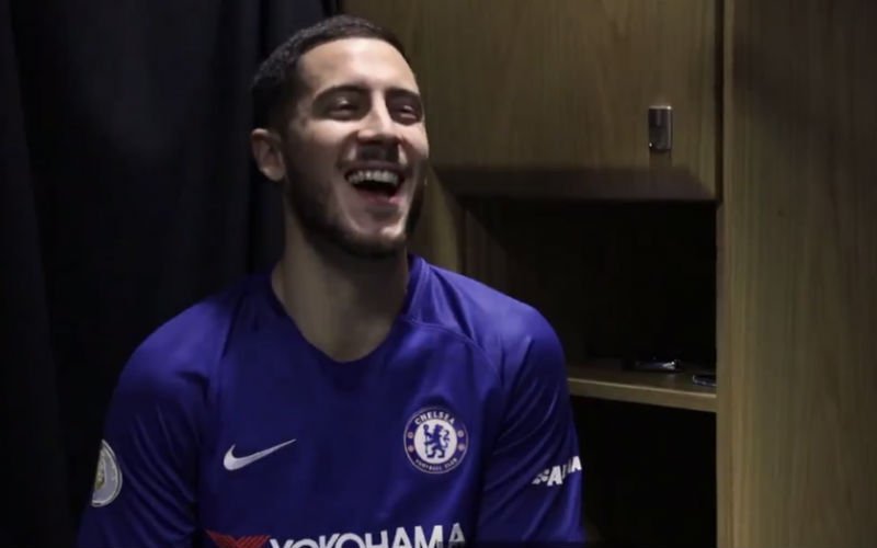 Daarom wil Eden Hazard niet in de file staan met Thibaut Courtois (Video)