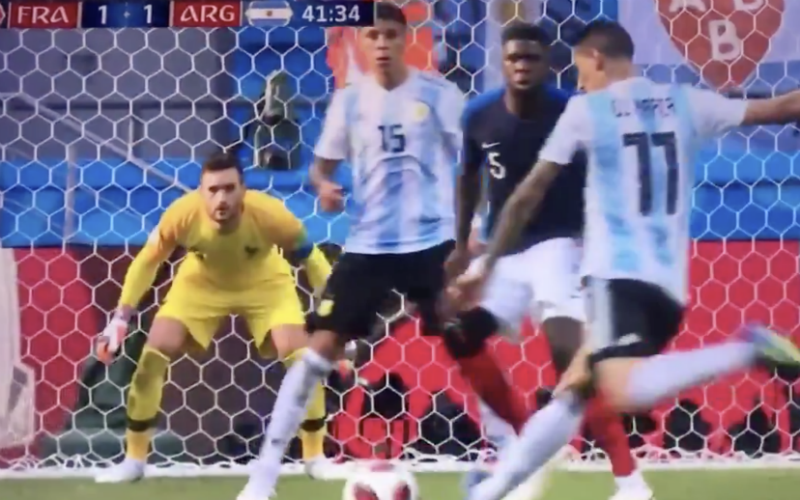 Di Maria maakt geweldig doelpunt tegen Frankrijk (Video)