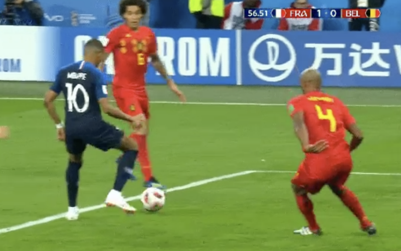 Deze actie van Mbappé tegen Rode Duivels gaat de wereld rond (Video)