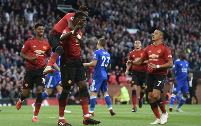 Man United start met zege ondanks grote misser Lukaku