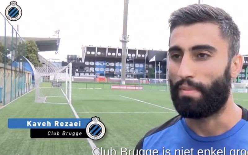 Rezaei spreekt meteen klare taal tijdens eerste interview als Club-speler