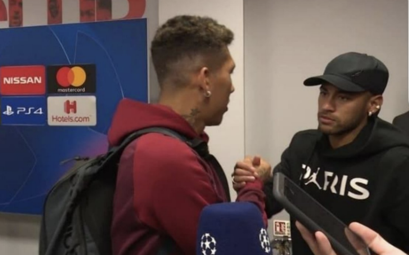 Dit zei Neymar vlak na Liverpool-PSG tegen matchwinnaar Firmino