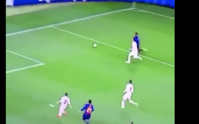 Nelson Semedo beëindigt carrière van Sergio Ramos (VIDEO)