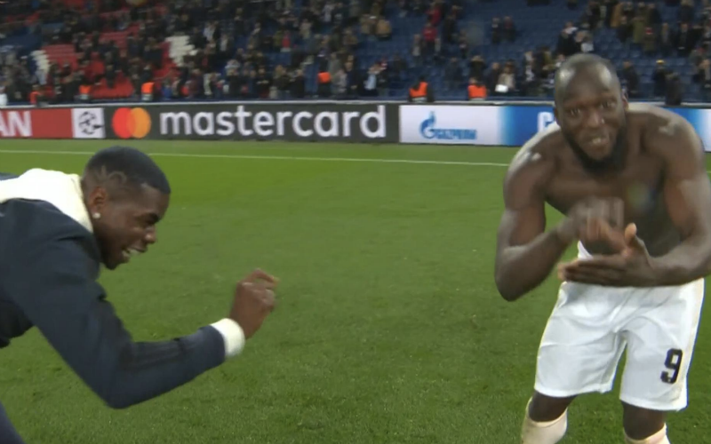 Zó schudden Paul Pogba en Romelu Lukaku 'conflict' van zich af (VIDEO)