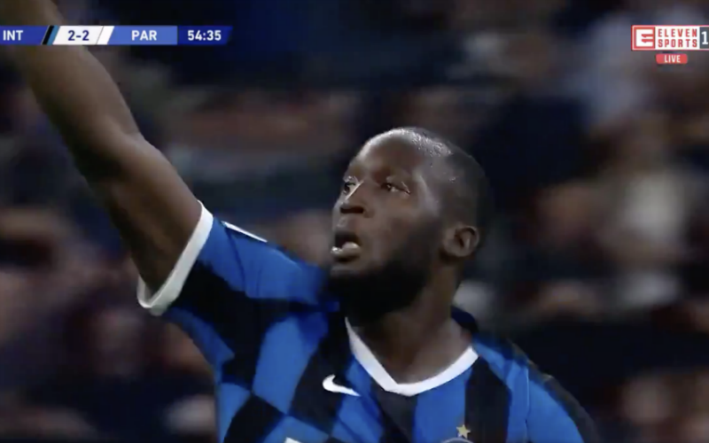 Lukaku uitgejouwd door Inter-fans, maar kijk wat hij dan doet (VIDEO)