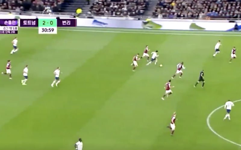 Totale waanzin: Heung Min-Son doet dit bij Tottenham (VIDEO)