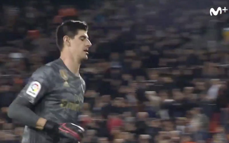 Courtois gaat over de schreef en moet zware schorsing vrezen (VIDEO)