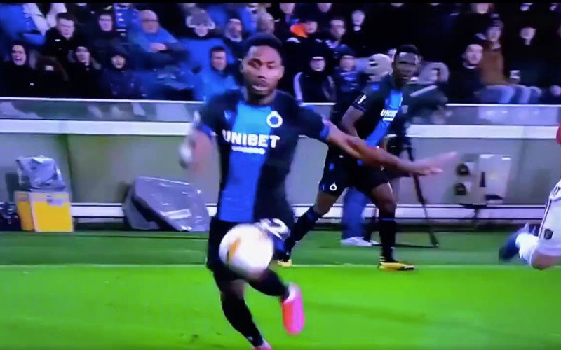 Kijkers spreken schande over deze fase in Club Brugge-Manchester United (VIDEO)