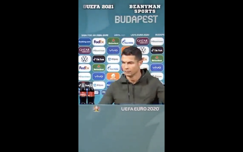 Cristiano Ronaldo shockeert en gaat met aandacht lopen: 