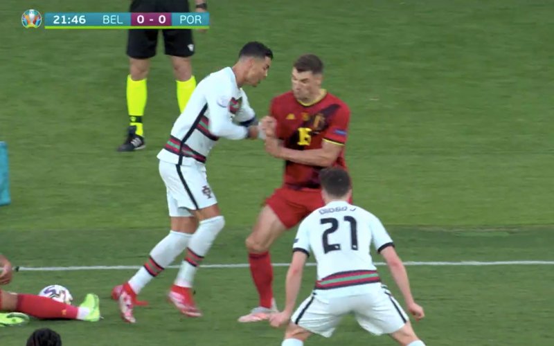 Kijkers zeggen allemaal hetzelfde na dit moment tussen Ronaldo en Meunier