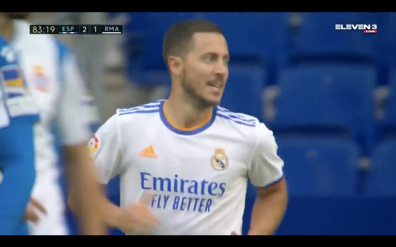 Eden Hazard doet alle monden openvallen bij Real Madrid (VIDEO)