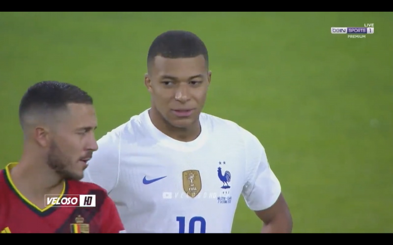 Beelden van Hazard en Mbappé gaan wereld rond: 